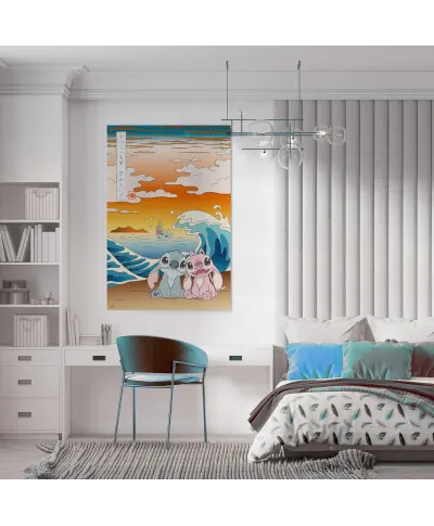 Disney Stitch Japan - plakat