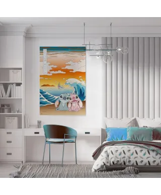 Disney Stitch Japan - plakat