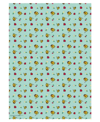 Minecraft Bees - papier do pakowania