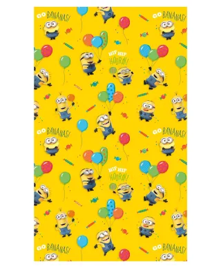 Minionki Baloniki - papier do pakowania