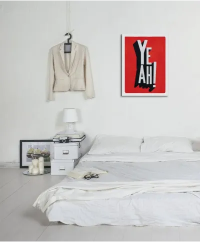 Yeah - Obraz na płótnie
