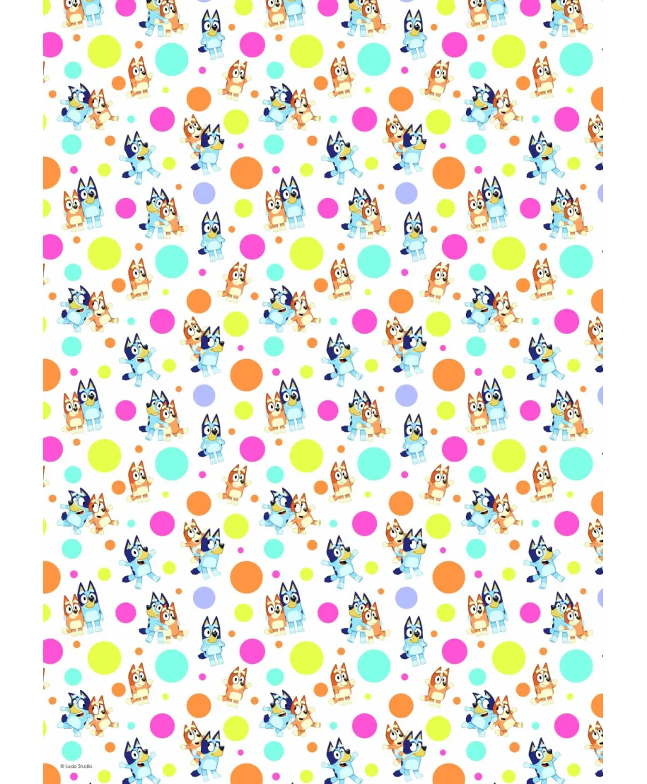 Bluey - papier do pakowania