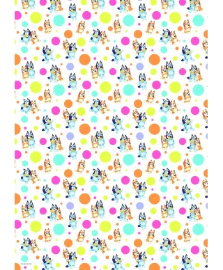 Bluey - papier do pakowania