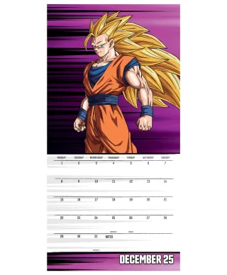 Dragon Ball Z - kalendarz 2025
