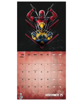 Marvel Deadpool - kalendarz 2025