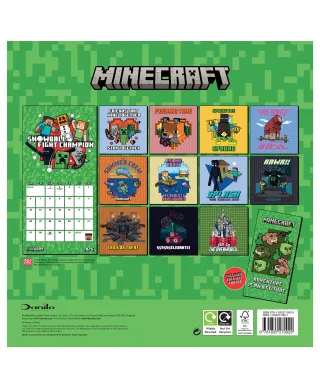 Minecraft - kalendarz 2025