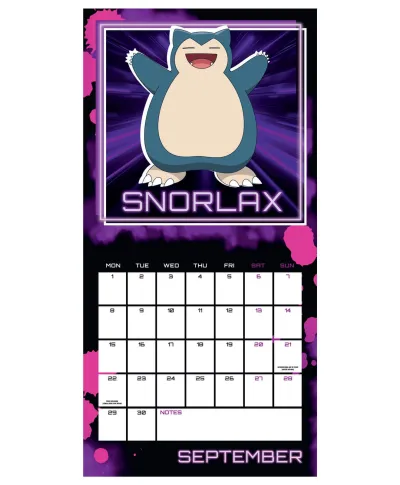 Pokemon - kalendarz 2025