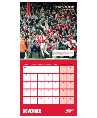 Arsenal FC Legends - kalendarz 2025