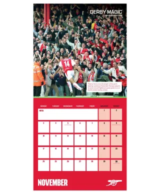 Arsenal FC Legends - kalendarz 2025