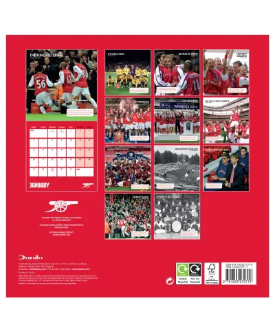 Arsenal FC Legends - kalendarz 2025