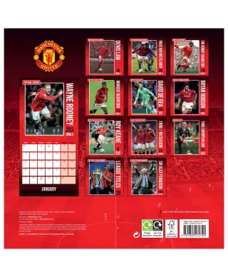 Manchester United FC Legends - kalendarz 2025