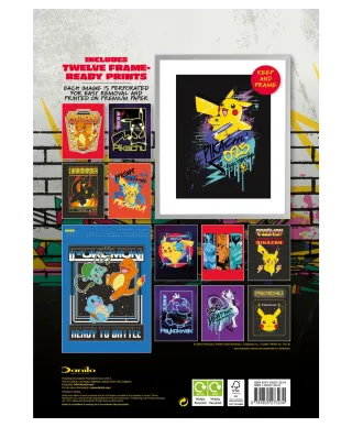 Pokemon Deluxe - kalendarz A3 na 2025 rok