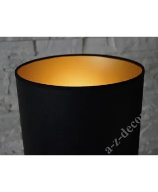 Lampka nocna - Czarn Złota - PERLA II -  25x51cm