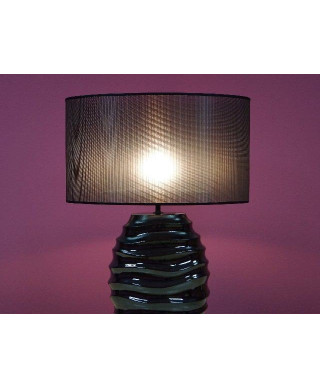 Lampa stołowa - Czarna - 45x61cm