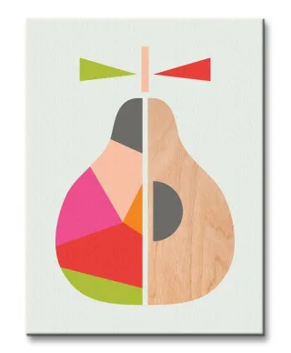 Little Design Haus (Geometric Pear) - Obraz na płótnie