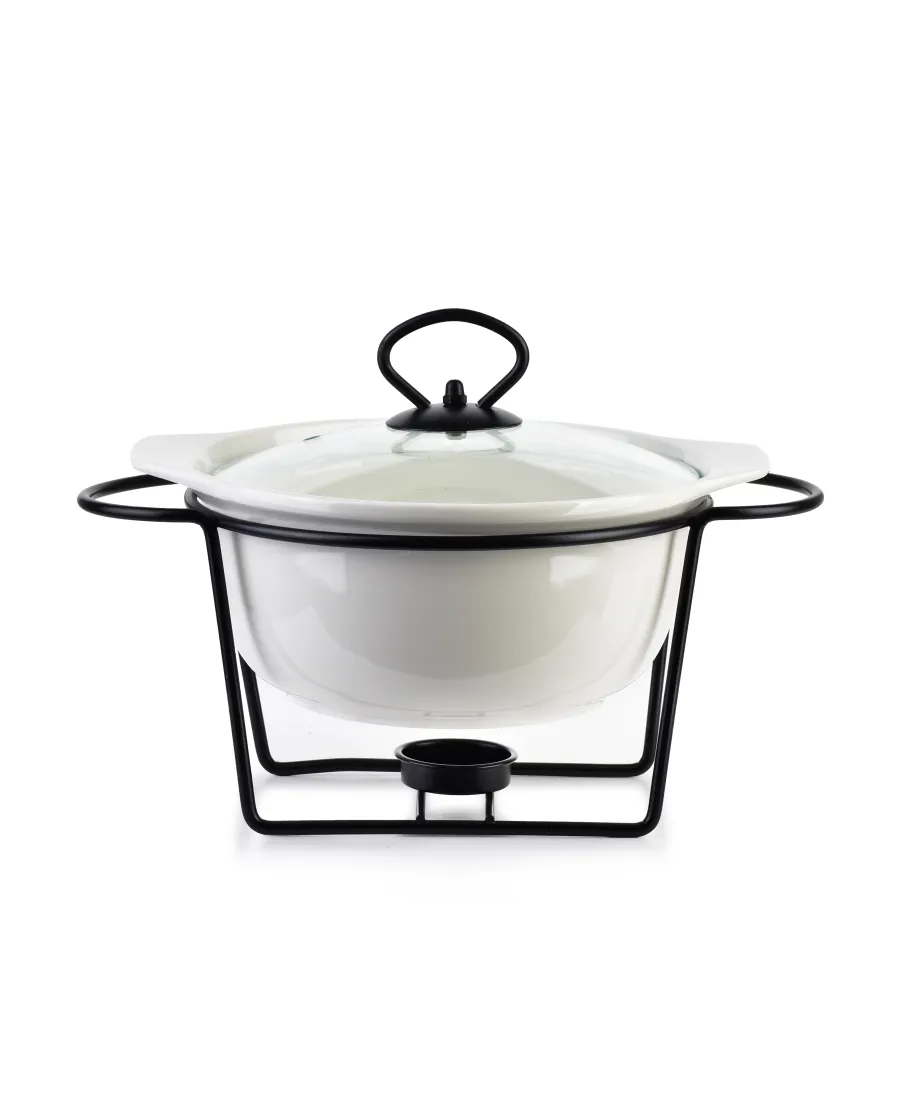 MODERN KITCHEN Naczynie z podgrzewaczem1,2l 22,9x19,3xH8,7cm