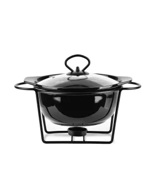 MODERN KITCHEN Naczynie z podgrzewaczem1,2l 22,9x19,3xH8,7cm