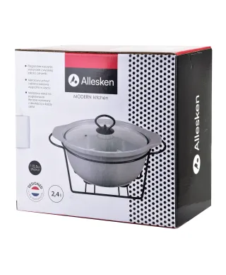 MODERN KITCHEN Naczynie z podgrzewaczem2,4l 29x24,3xH10,5cm