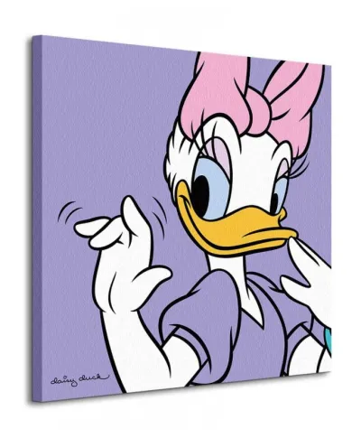 Daisy Duck (Lilac) - Obraz na płótnie