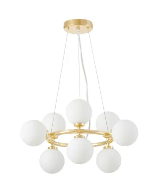 NOWOCZESNA LAMPA WISZĄCA KLASYCZNE ZŁOTO MARSIADA W9