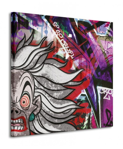 Cruella Deville (Graffiti) - Obraz na płótnie