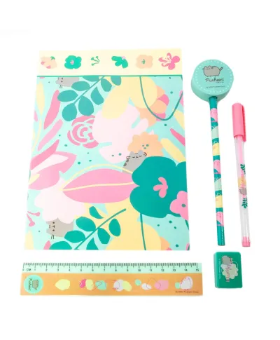 Pusheen Botanical - przybory szkolne