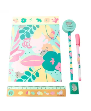 Pusheen Botanical - przybory szkolne