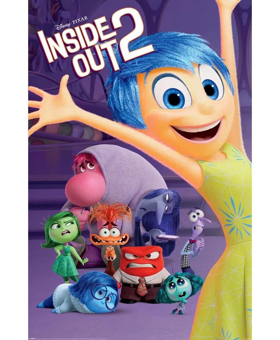 Inside Out 2 - plakat