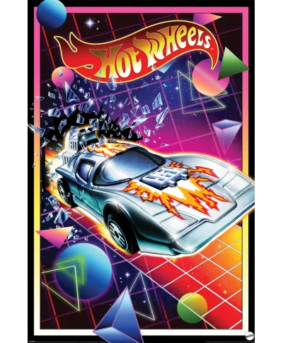 Hot Wheels Retro Blast - plakat