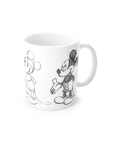 Mickey Mouse Sketch Process - kubek