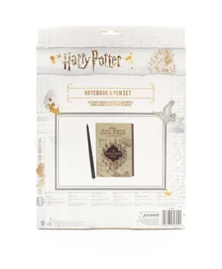 Harry Potter Mapa Huncwotów - notes A5 z długopisem