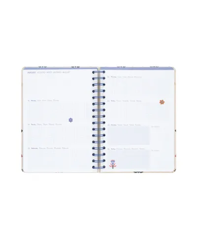 Frida Kahlo Nordic Folk - dziennik kalendarz 2025