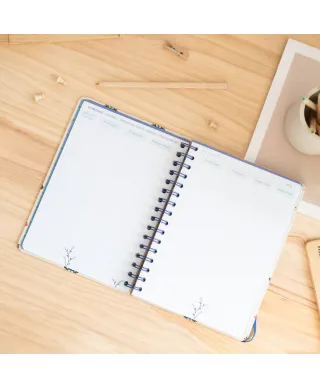 Frida Kahlo Nordic Folk - dziennik kalendarz 2025