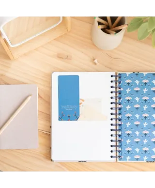 Frida Kahlo Nordic Folk - dziennik kalendarz 2025