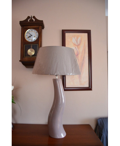 Lampa stołowa - Fala Beż - 48x84cm
