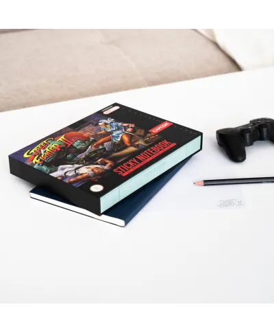 Street Fighter - notes A5 z kartkami samoprzylepnymi