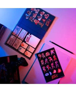 Street Fighter - notes A5 z kartkami samoprzylepnymi