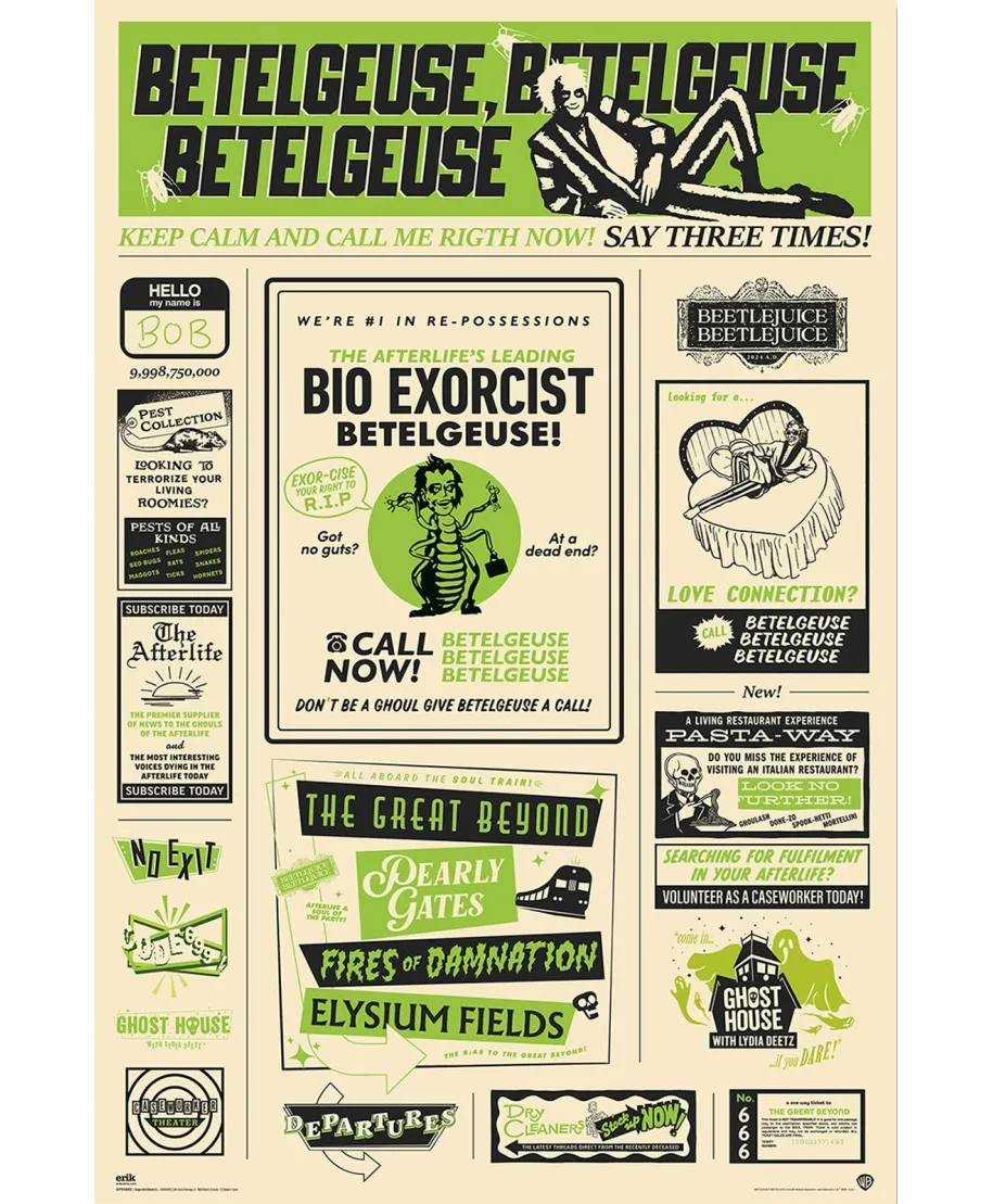 Beetlejuice 2 - plakat