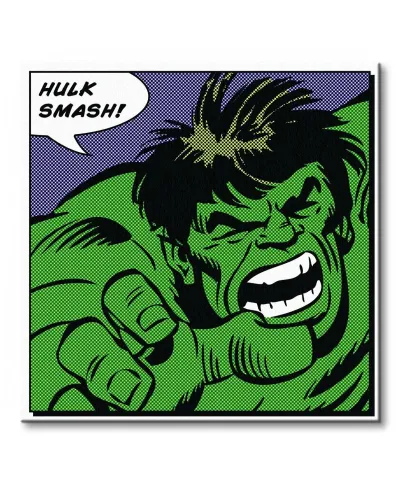 Hulk (Quote) - Obraz na płótnie
