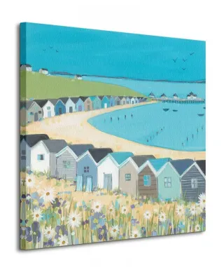 Beach Huts - Obraz na płótnie
