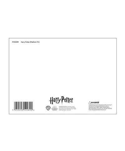 Harry Potter Platform 9¾ - pocztówka