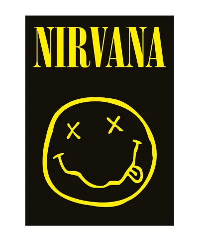 Nirvana Smiley - pocztówka
