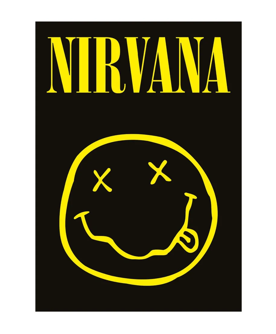 Nirvana Smiley - pocztówka