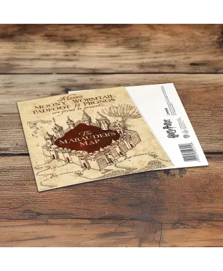 Harry Potter Marauder's Map - pocztówka