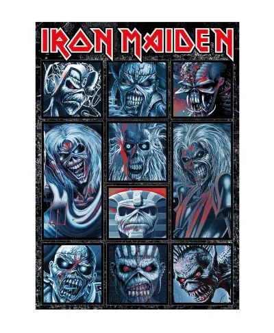 Iron Maiden Ten Eddies - pocztówka