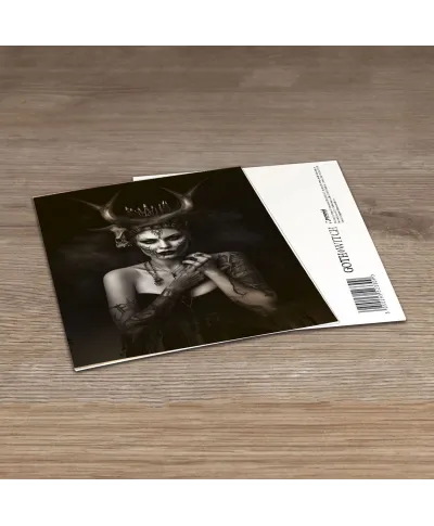 Goth Witch Tattoo - pocztówka