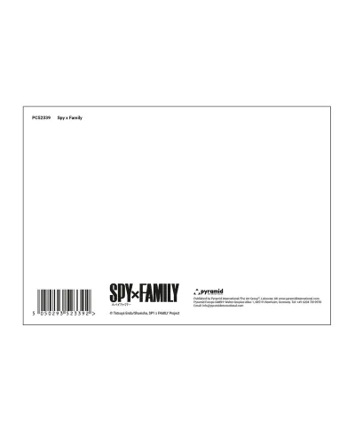 Spy X Family - pocztówka