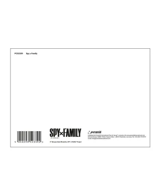 Spy X Family - pocztówka
