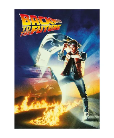 Back To The Future - pocztówka