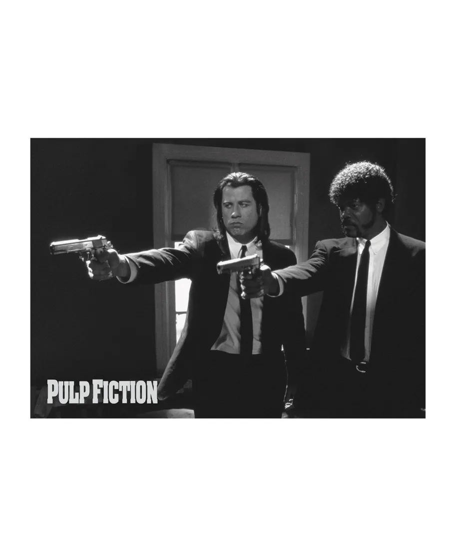 Pulp Fiction Vincent and Jules - pocztówka